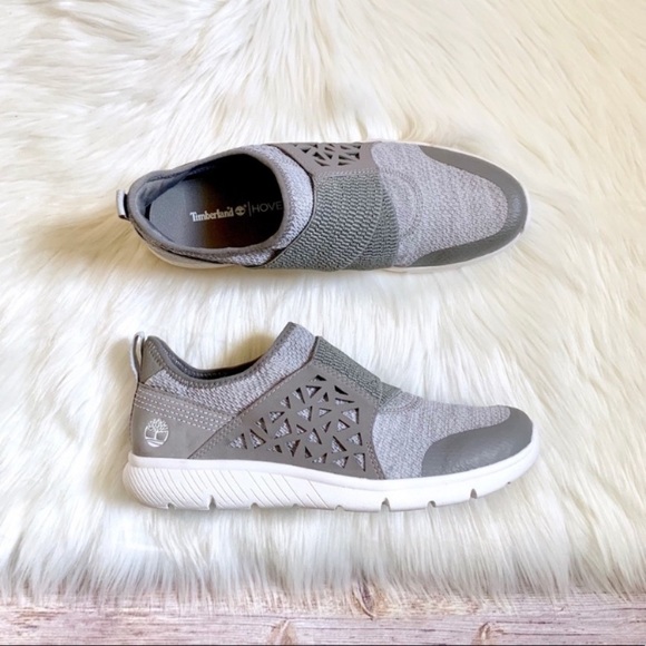 Timberland Gray Boltero Slip On Trainers - Picture 2 of 7